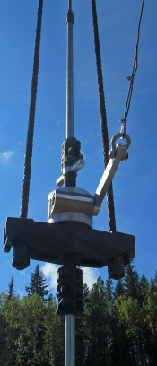 rod-rotator-3 Bridle-Tee - on site